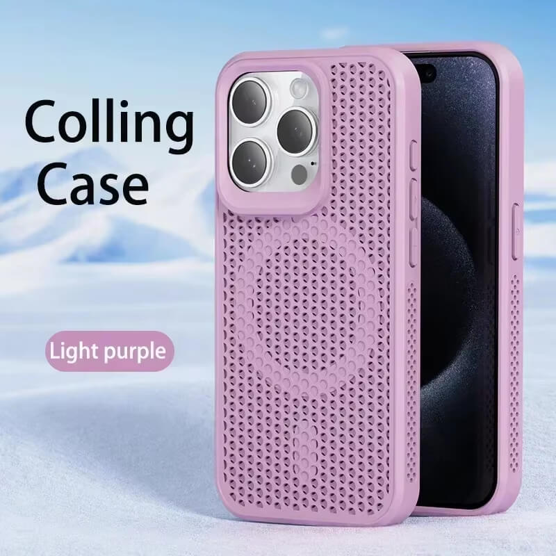 Cooling Heat Dissipation Phone Case For iPhone 16 15 14 13 12 11 Pro M