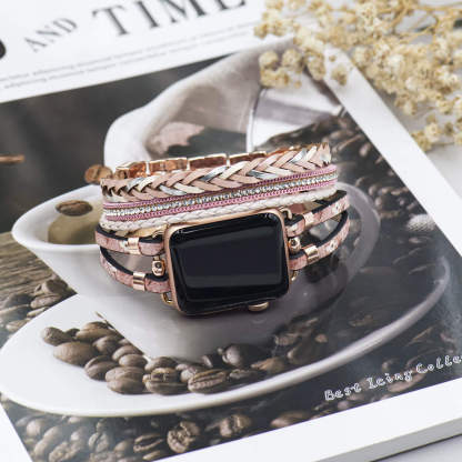 Boho Leather Apple Watch Band