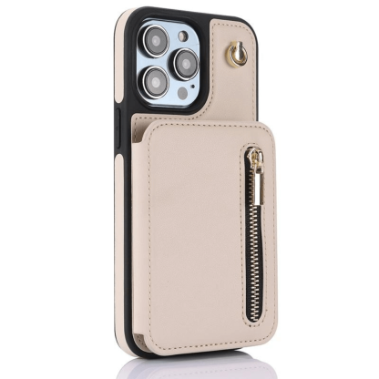 Crossbody Zipper Wallet iPhone Case