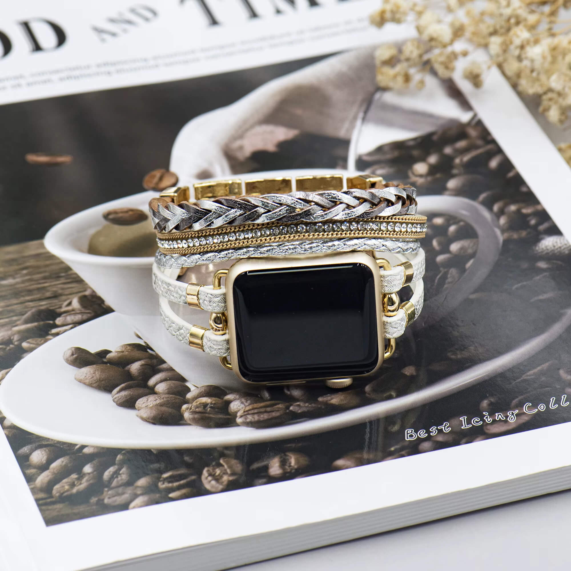 Boho Leather Apple Watch Band