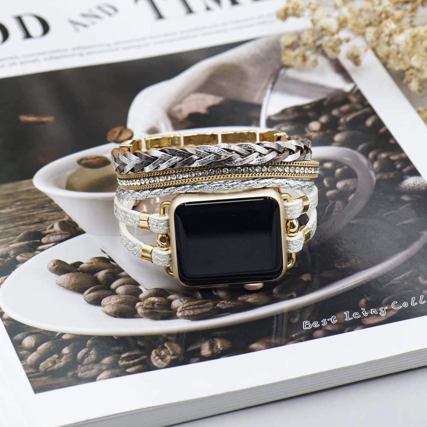 Boho Leather Apple Watch Band