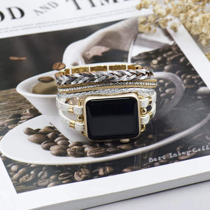 Boho Leather Apple Watch Band