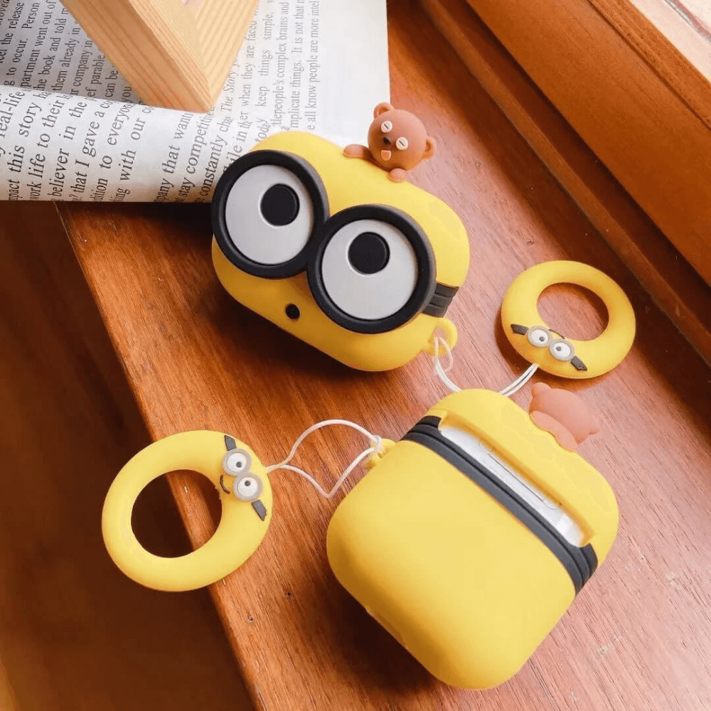 Yellow Buddy AirPods Case