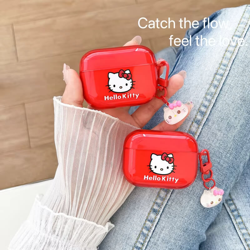 Cartoon Cat Earphone Cover
