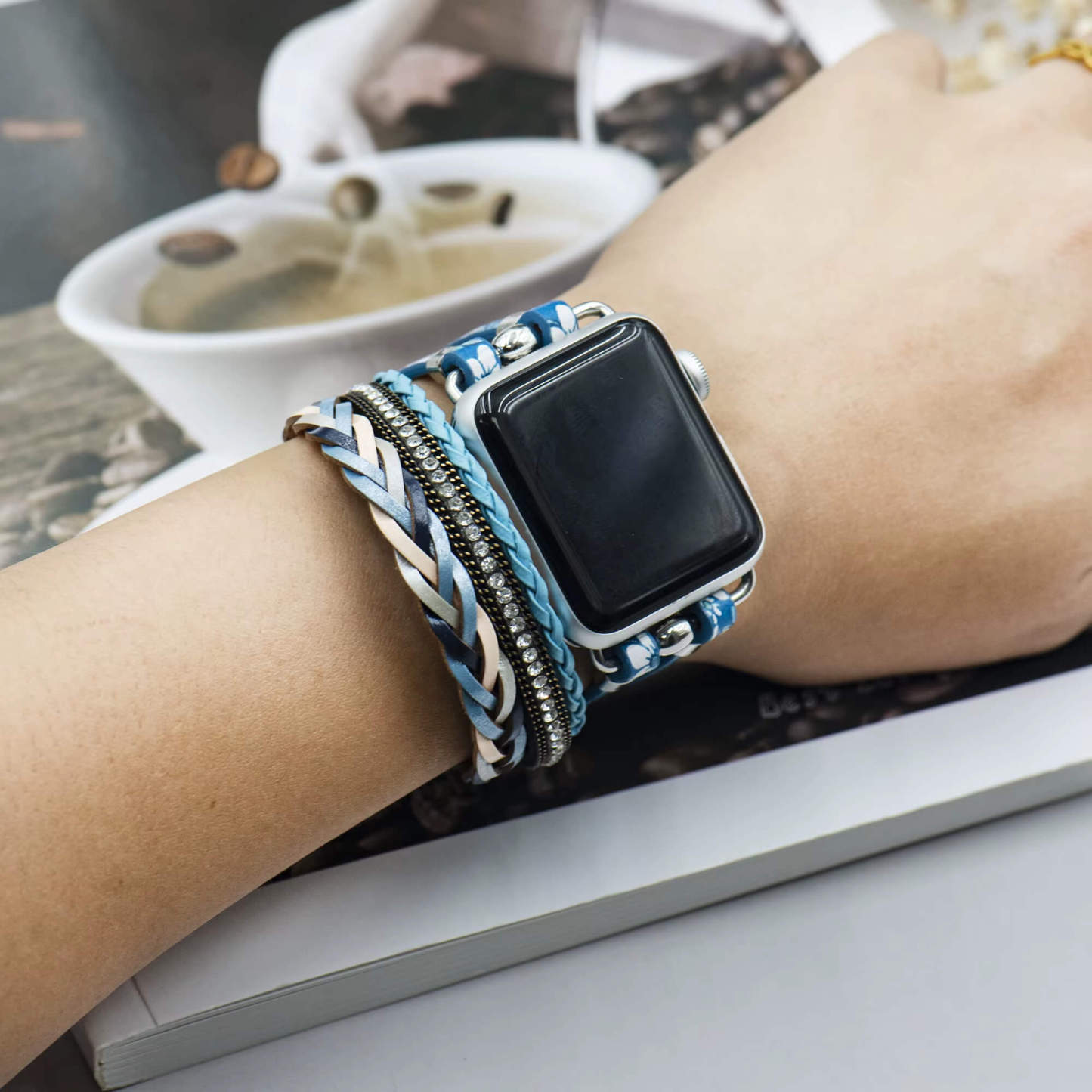 Boho Leather Apple Watch Band