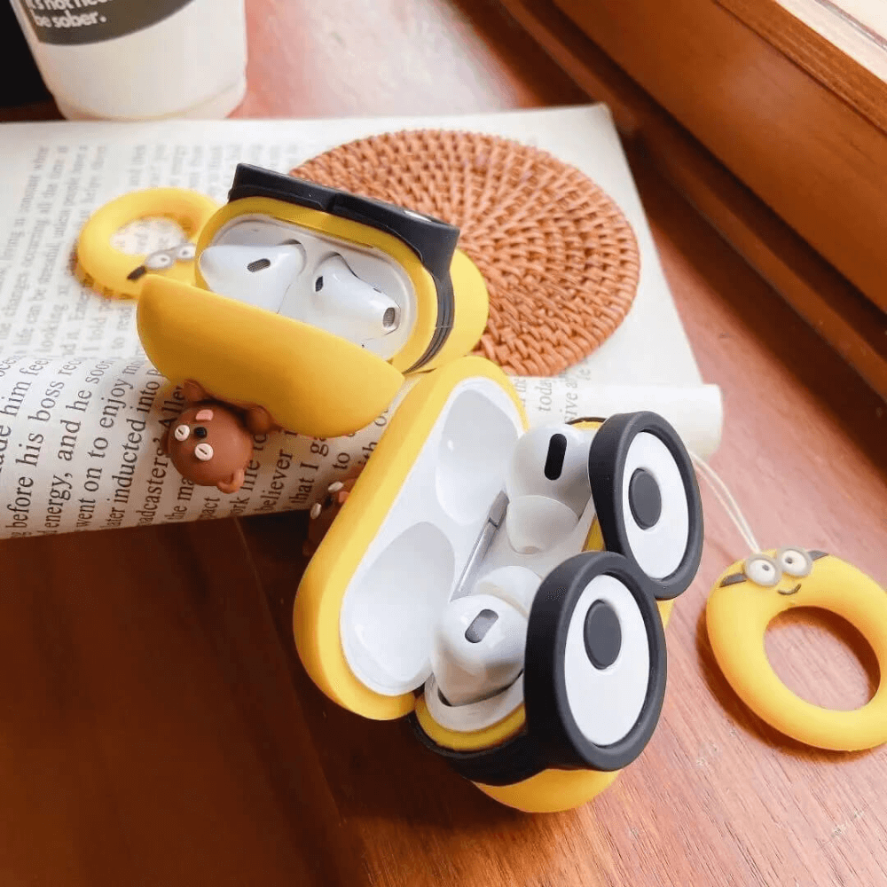 Yellow Buddy AirPods Case