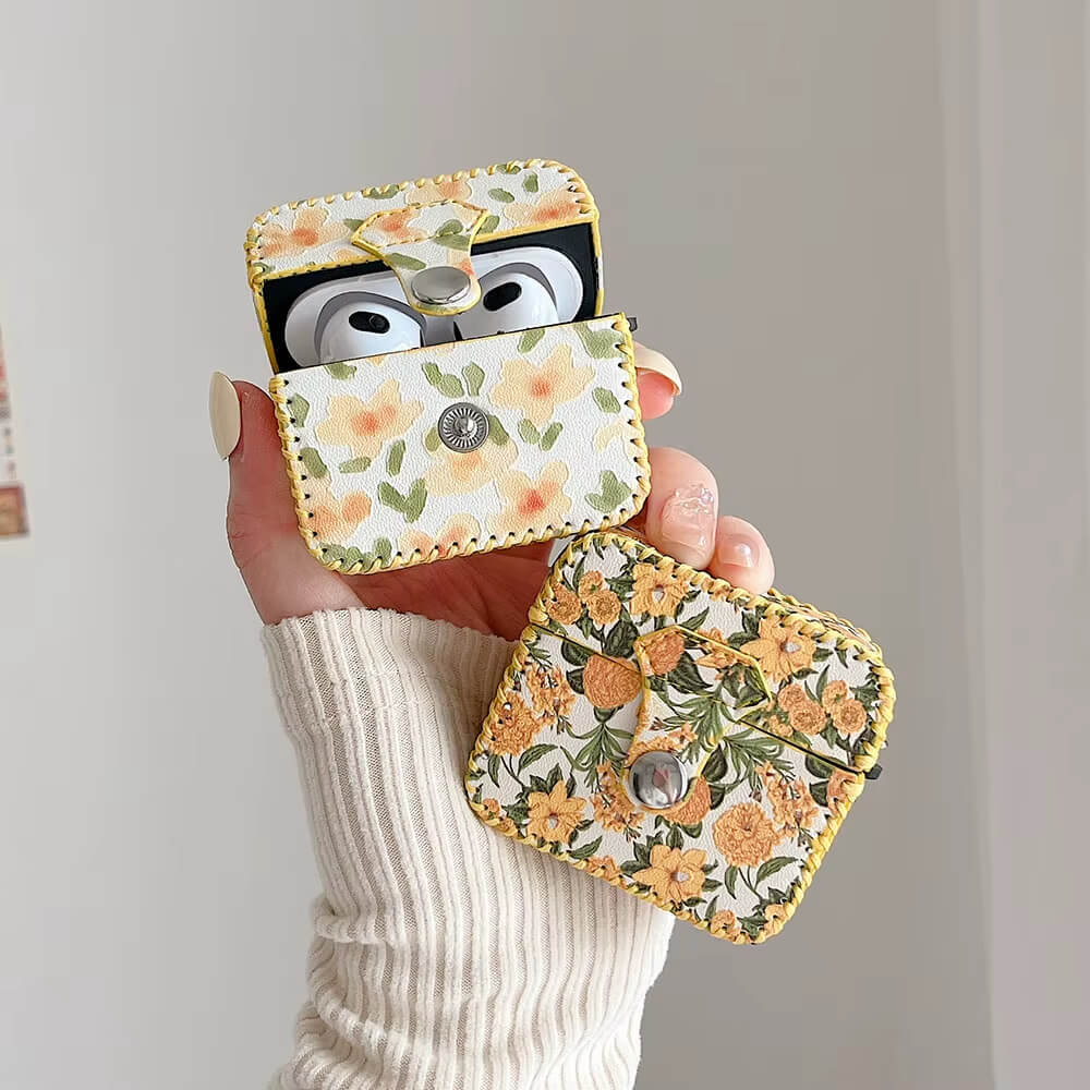 Vintage Floral AirPods Case