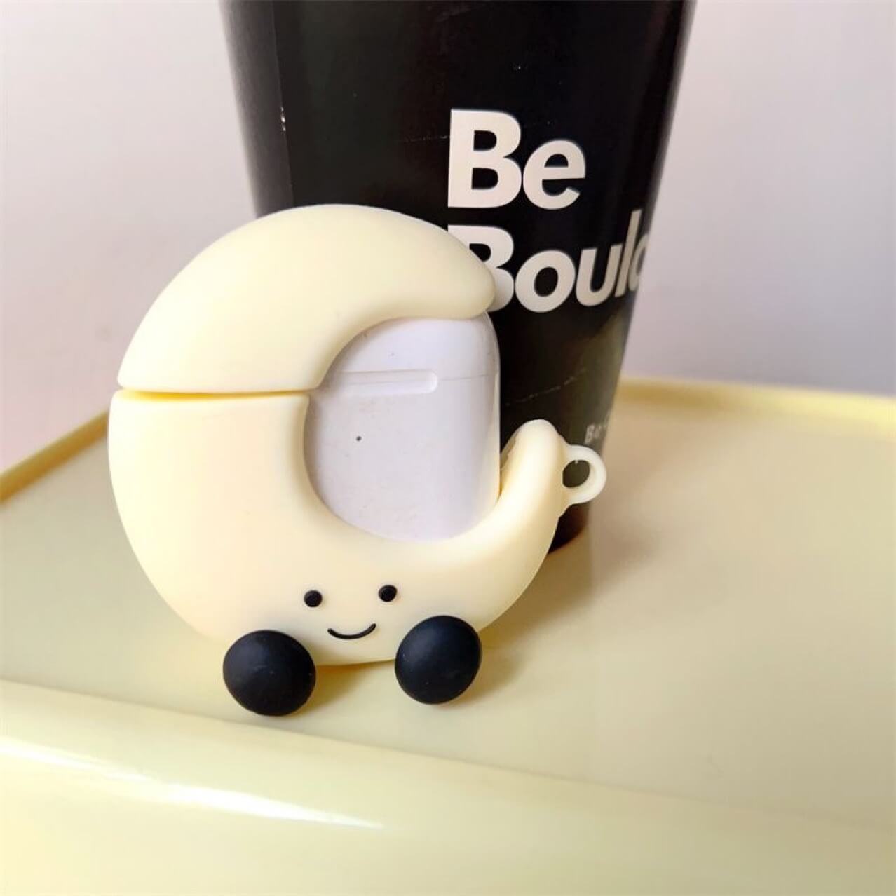 Cute AirPods Case with Moon