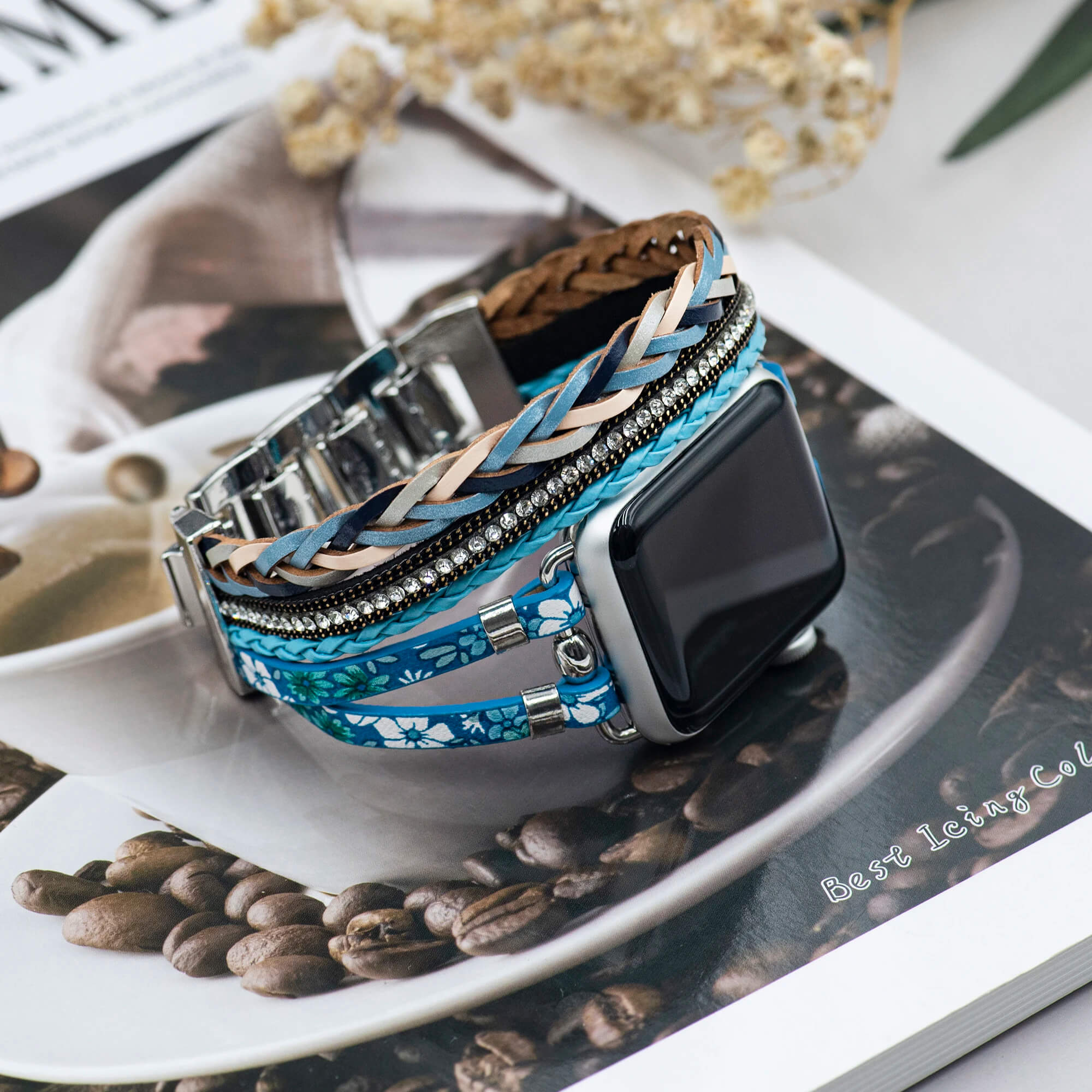 Boho Leather Apple Watch Band