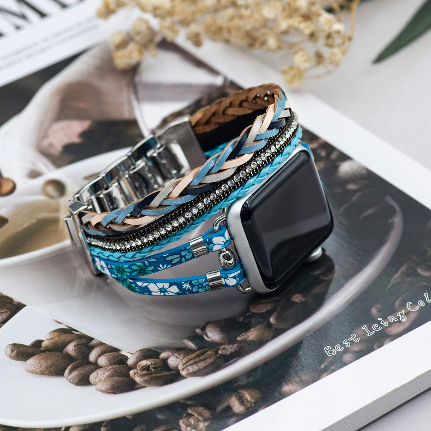 Boho Leather Apple Watch Band