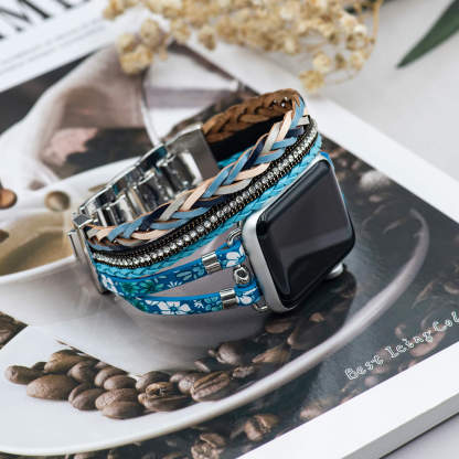 Boho Leather Apple Watch Band