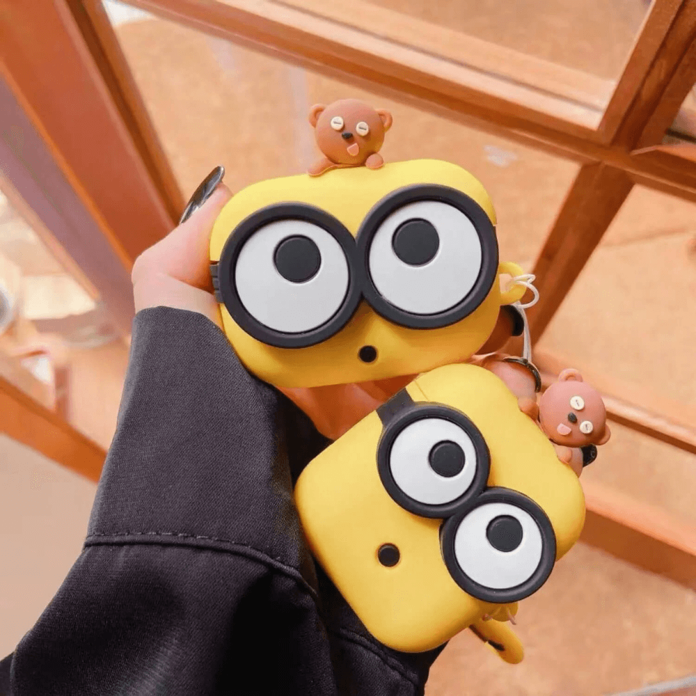 Yellow Buddy AirPods Case