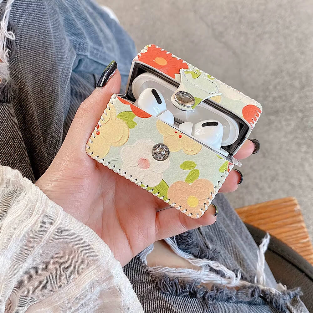 Vintage Floral AirPods Case