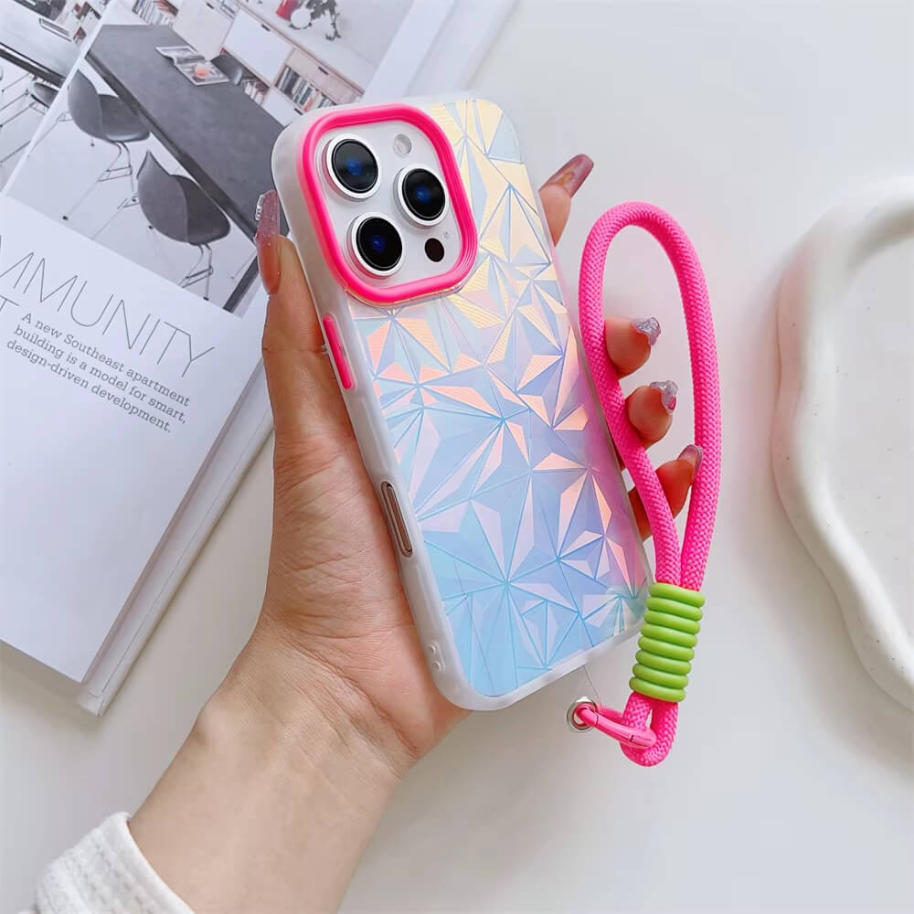 Aurora Flash Shockproof Strap Case
