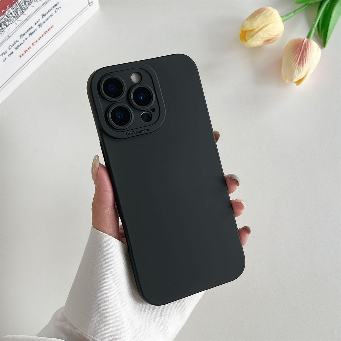 Liquid Silicone Cover for iPhone 16–11 Series