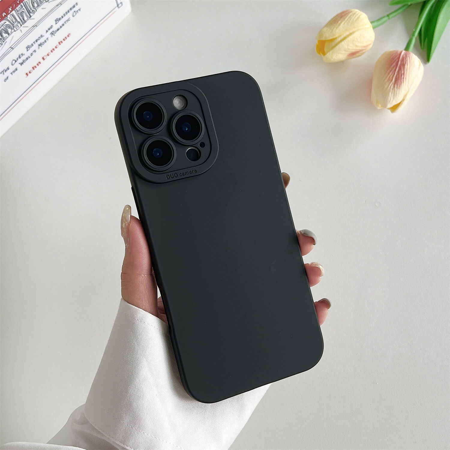 Liquid Silicone Cover for iPhone 16–11 Series
