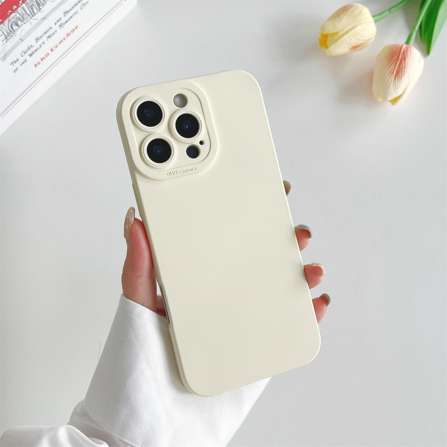 Liquid Silicone Cover for iPhone 16–11 Series