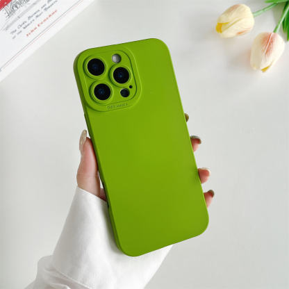 Liquid Silicone Cover for iPhone 16–11 Series