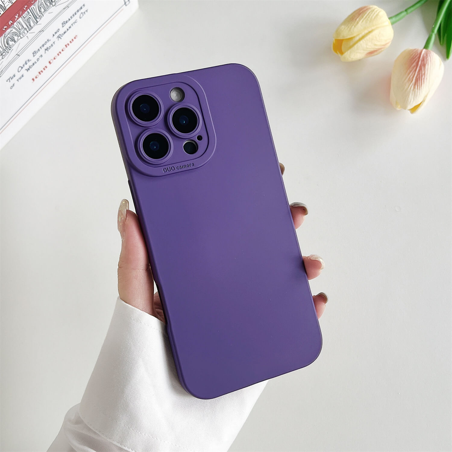 Liquid Silicone Cover for iPhone 16–11 Series