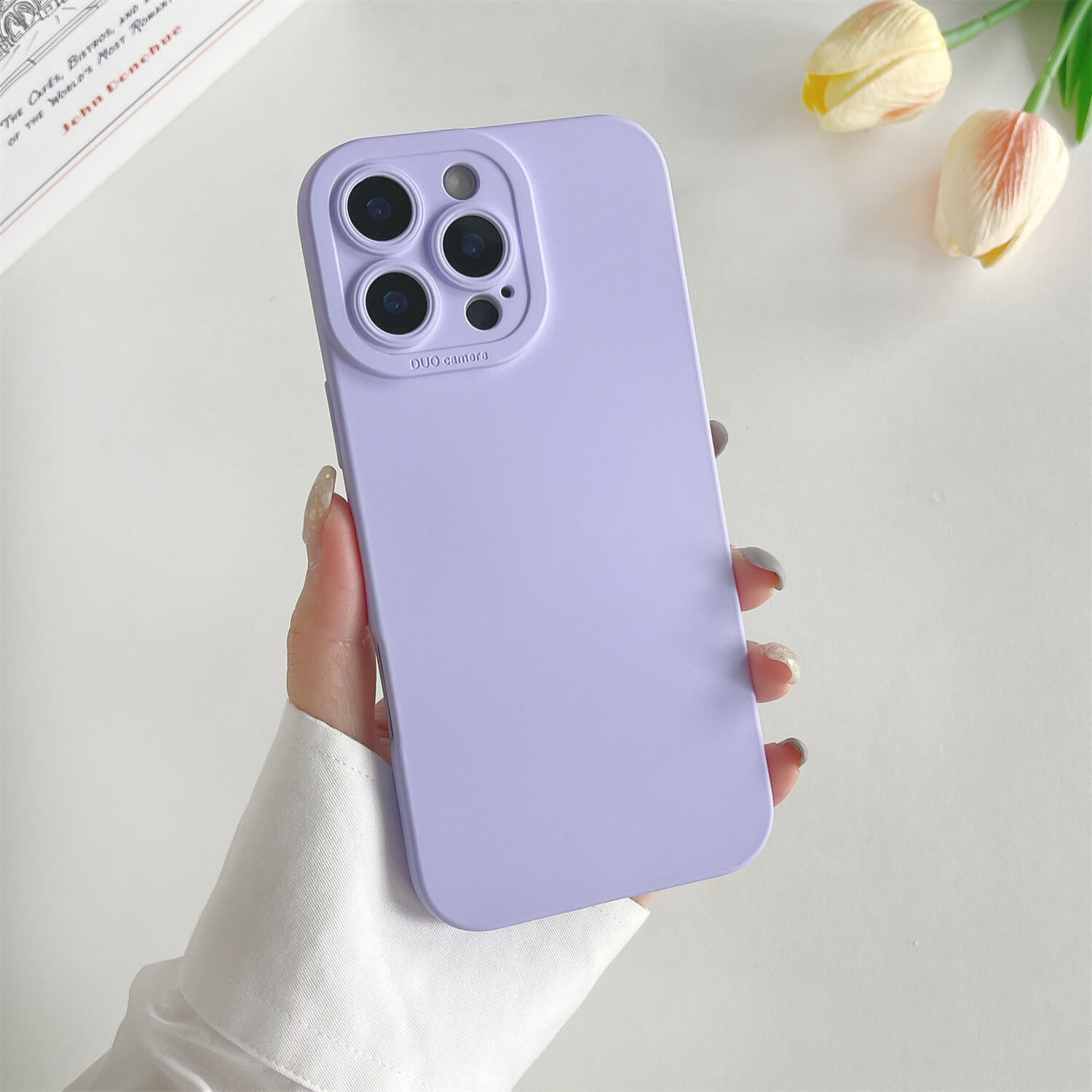 Liquid Silicone Cover for iPhone 16–11 Series