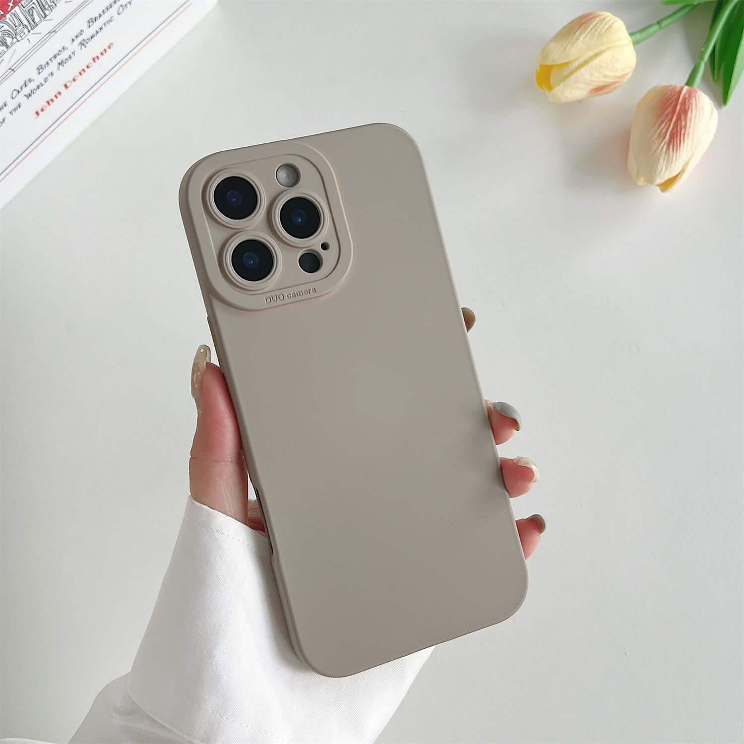 Liquid Silicone Cover for iPhone 16–11 Series