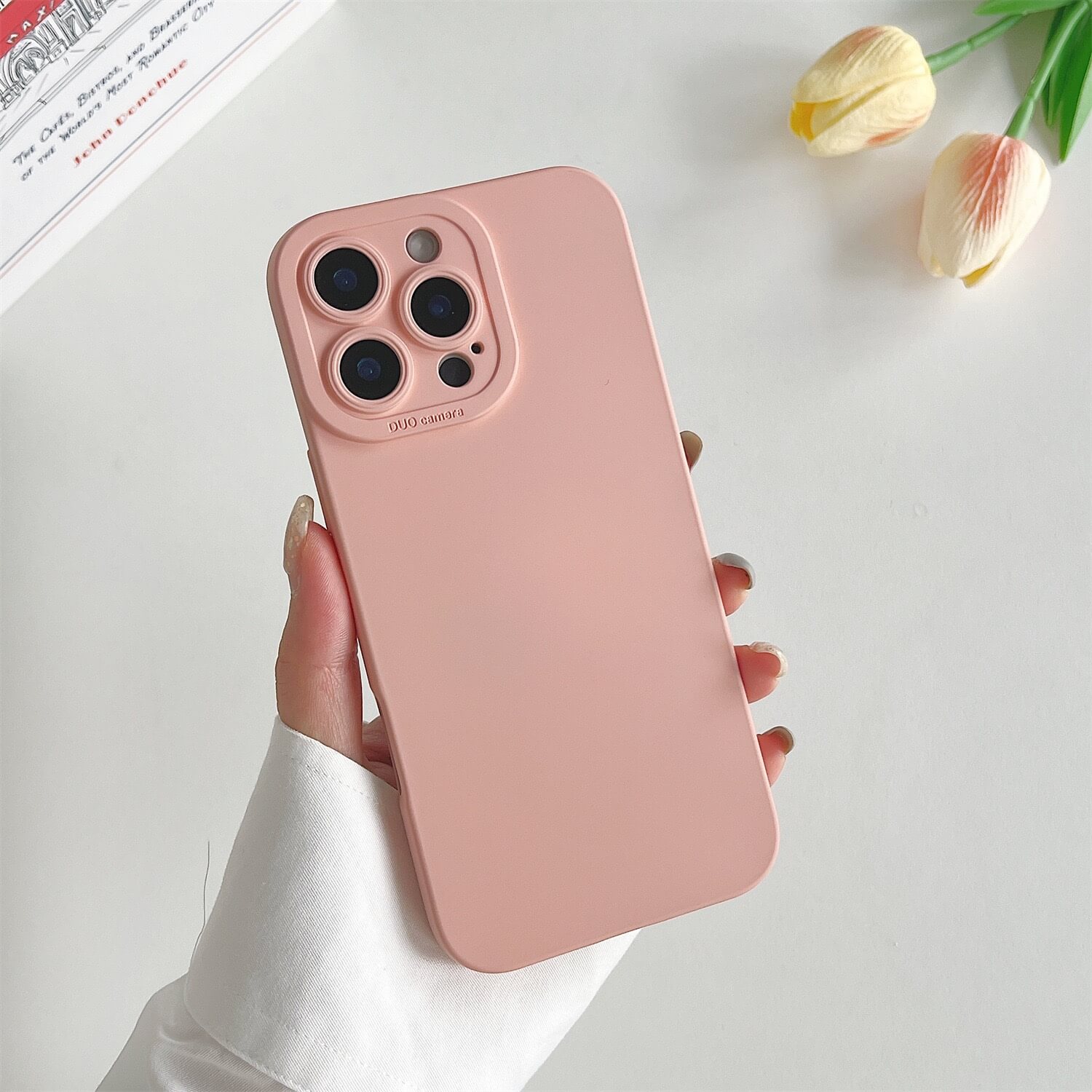Liquid Silicone Cover for iPhone 16–11 Series