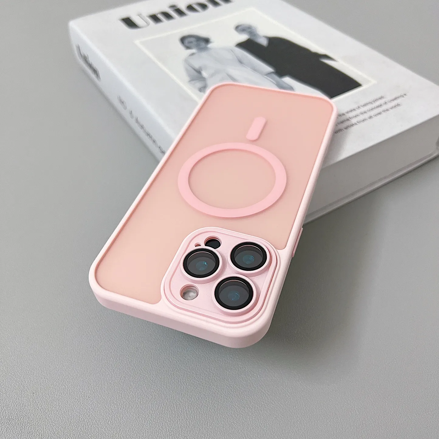 Magnetic Luxury Matte Translucent Armor Shockproof Case For iPhone 16 15 14 13 12 11 Pro Max For Magsafe Wireless Charge Cover