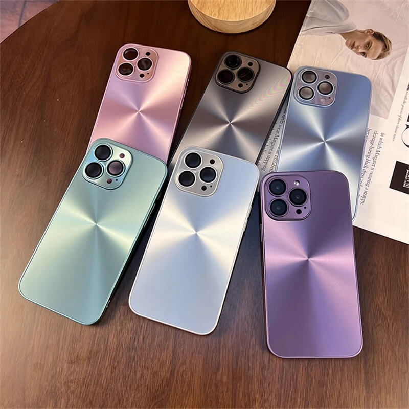Laser Aurora Matte Case for iPhone