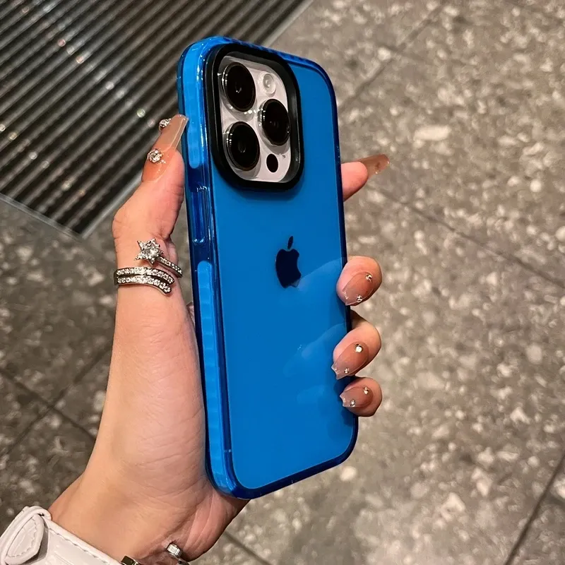 Luxury Transparent Case For iPhone 15 14 13 12 11 Pro Max 7 8 Plus X X
