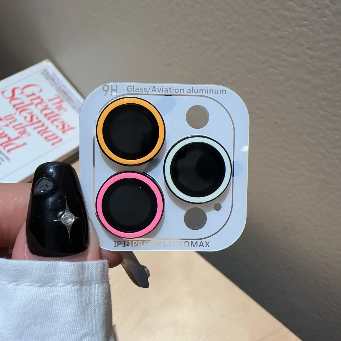 Luminous Camera Protector Film For IPhone 14 13 12 11 15 Pro Max 14 Plus 12 13 Mini Lens Ring Tempered Glass Glowing Cap