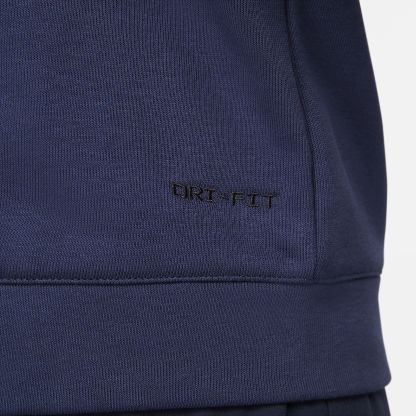 Dri-FIT Track Club - Men's Fleece Long-Sleeve Crew Neck Running Sweatshirt