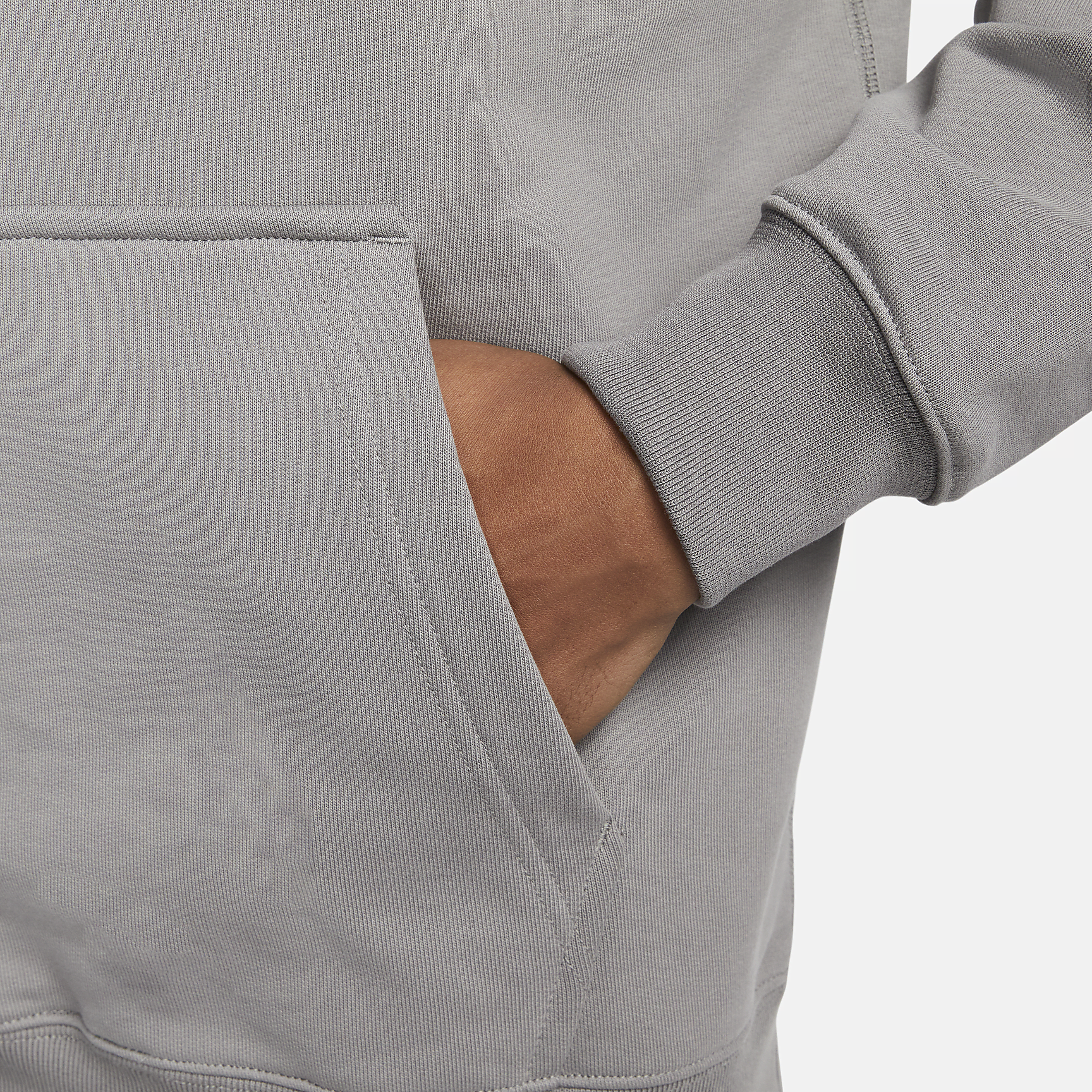 Solo Swoosh - Men's French Terry Pullover Hoodie