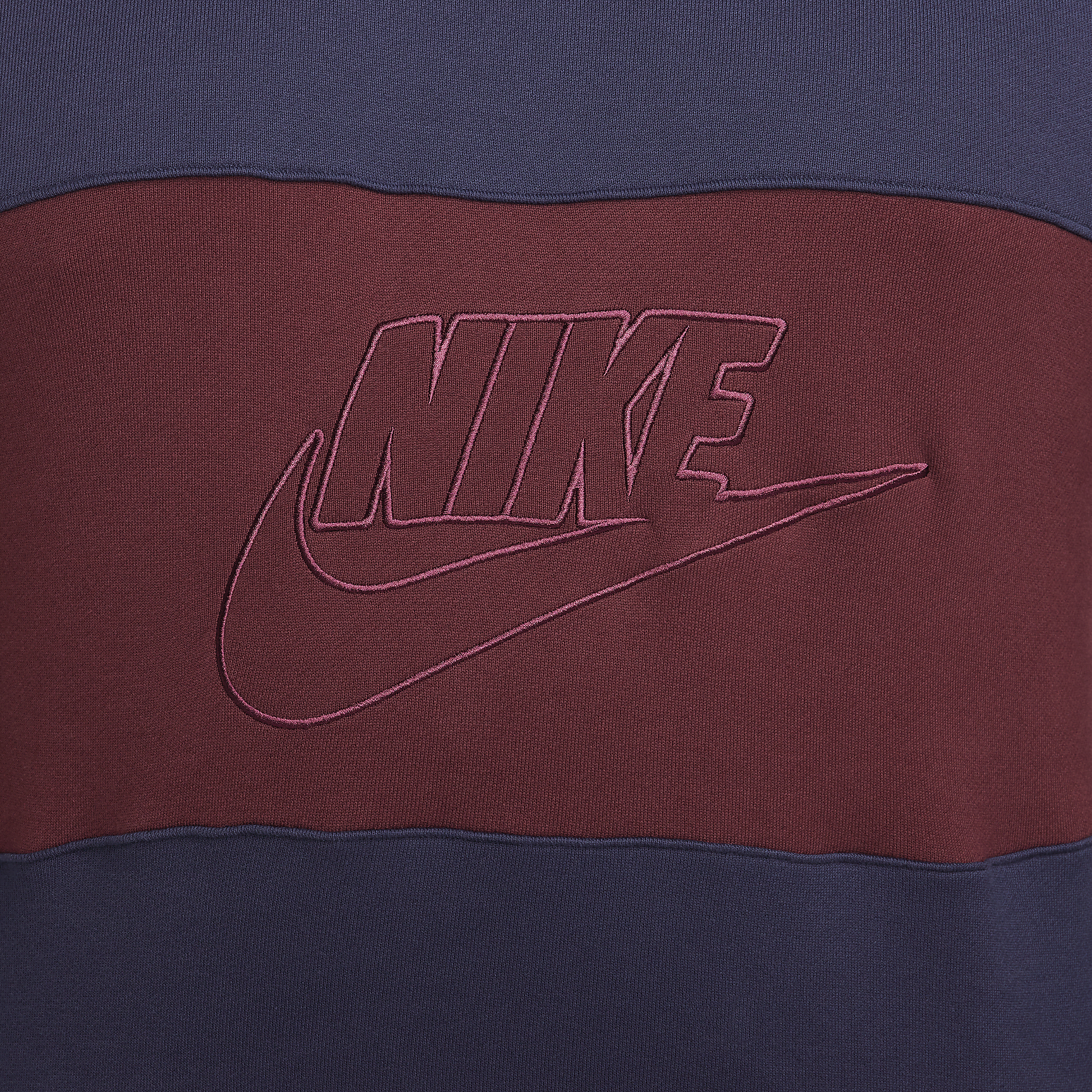 Club - Men's French Terry Color-Blocked Crew