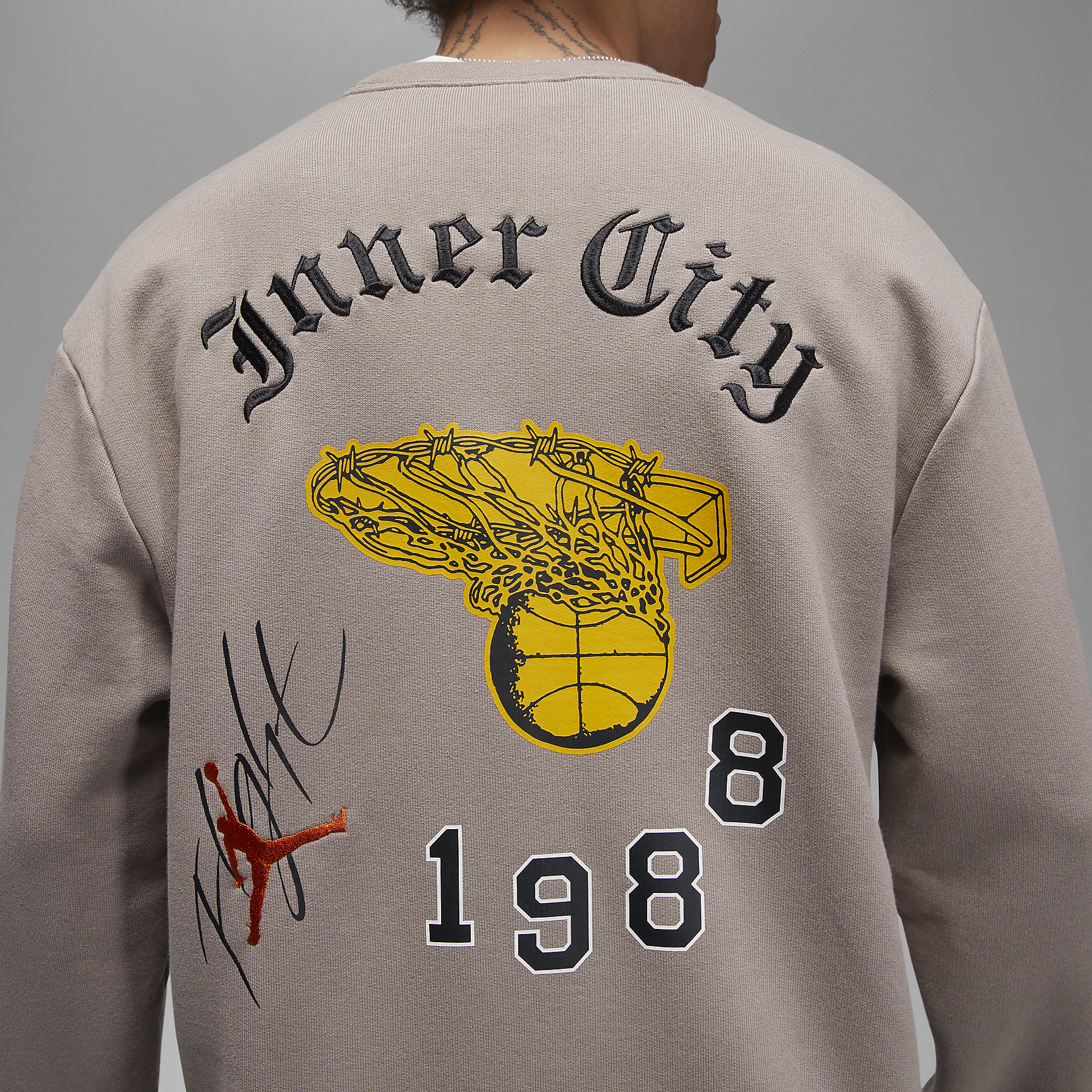 x Honor The Gift? - Men's Crew-Neck Sweatshirt