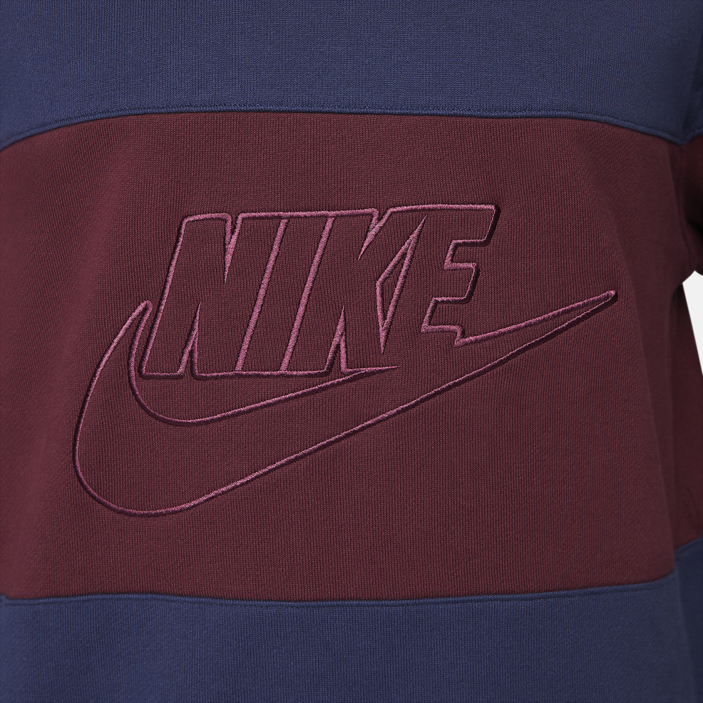 Club - Men's French Terry Color-Blocked Crew