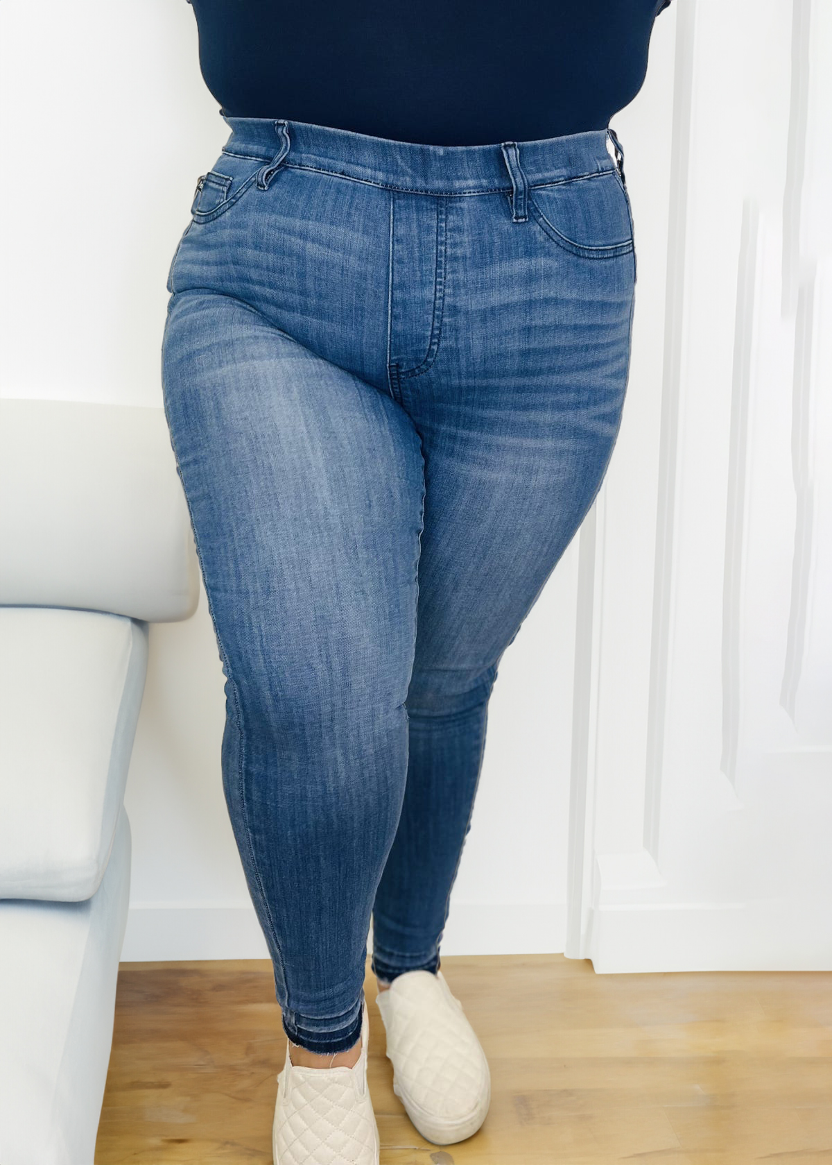 2023 JUDY Tummy Control Pull On Skinny Jeans (Buy 2 Free Shipping)