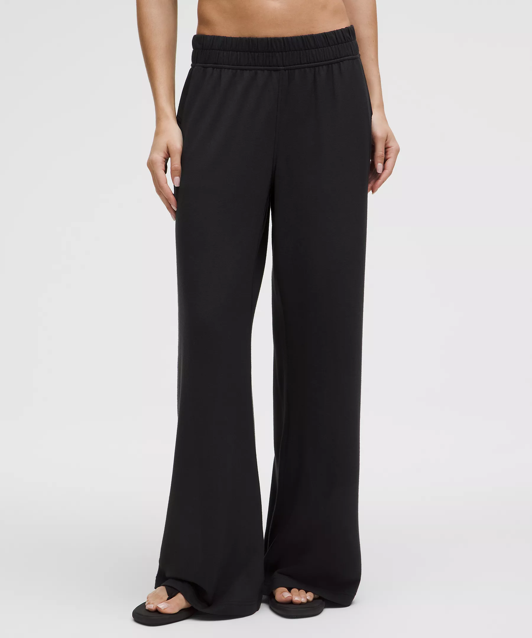 DHgate BeCalm Mid-Rise Wide-Leg Pant(Buy 2 Free Shipping)