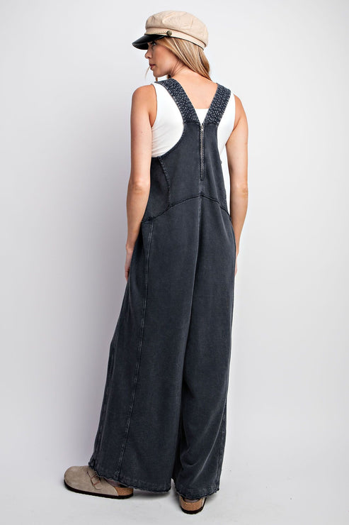 Relaxed Fit Wide Leg Jumpsuit(Buy 2 Free Shipping)