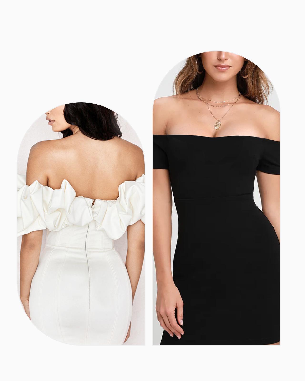 Strapless Push Up Bra with Clear Straps Front Closure Convertible Balconette Padded Underwire Bra