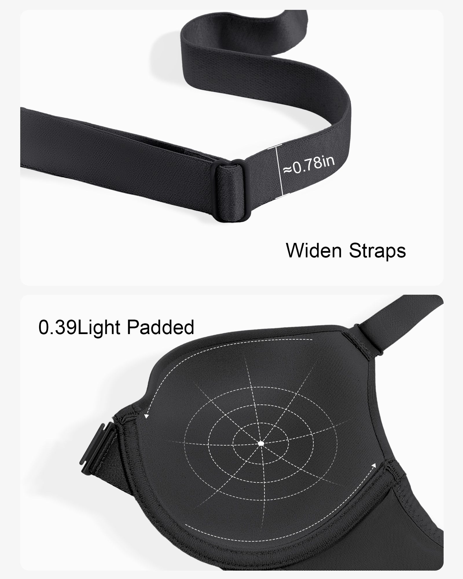 Front Closure Bras for Women Racerback Plunge Underwire Lightly Lined Seamless Bra