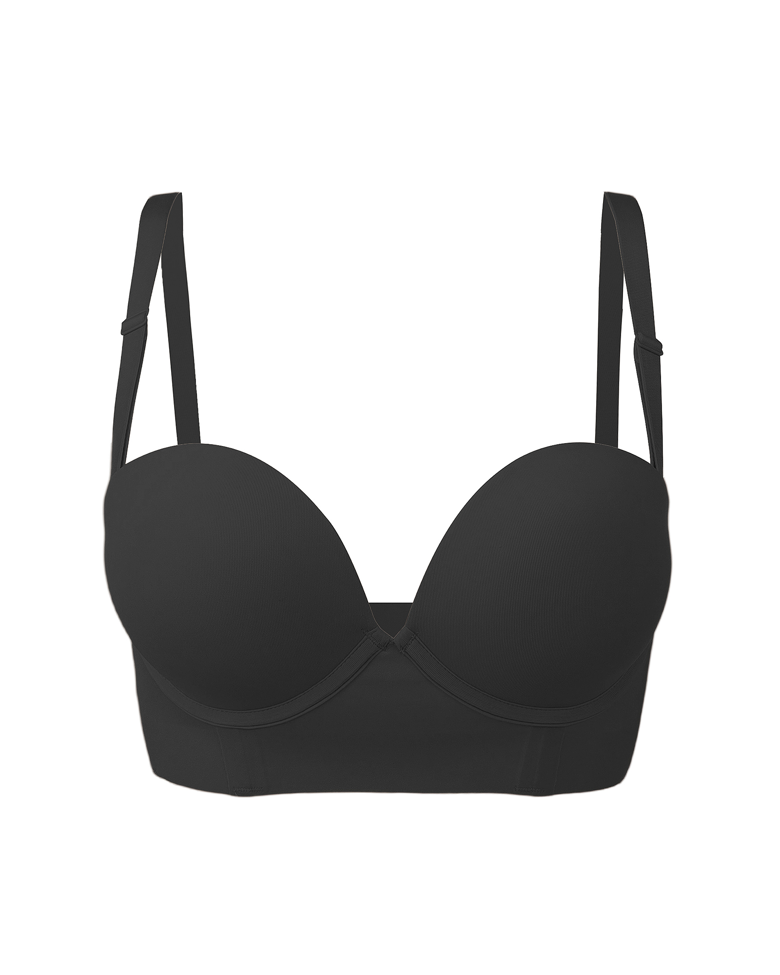 Women's Push Up Padded Bra Seamless T Shirt Everyday Bralette Underwire Support