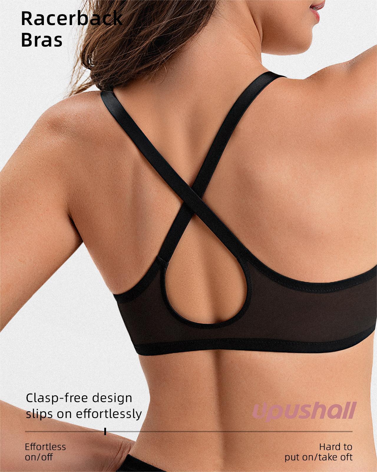 Sheer Mesh Support Bras