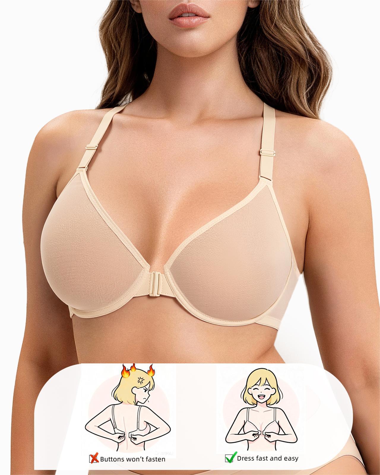 Sheer Mesh Support Bras