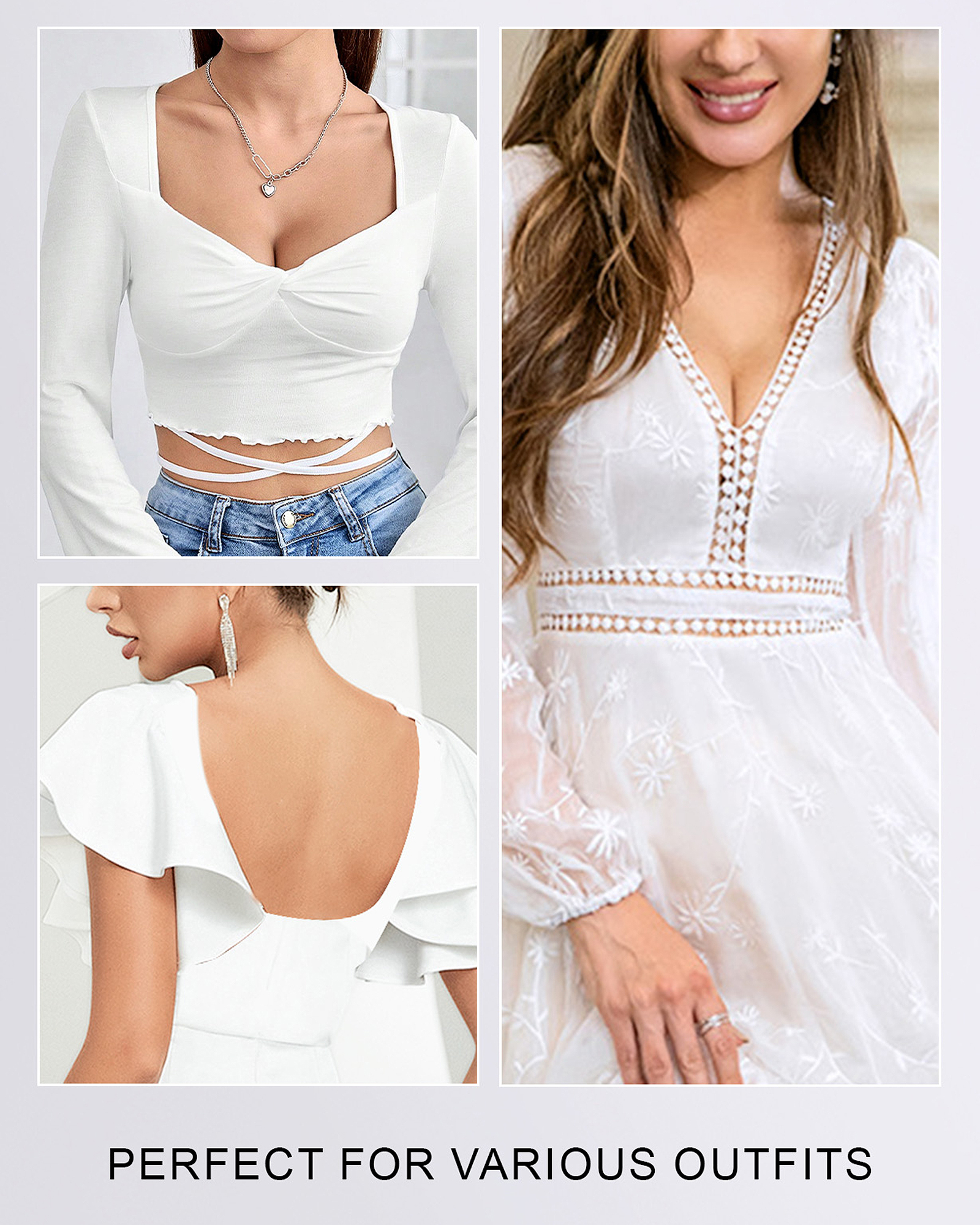 Front Closure Push Up Padded Mesh Back Underwire T-Shirt Bra