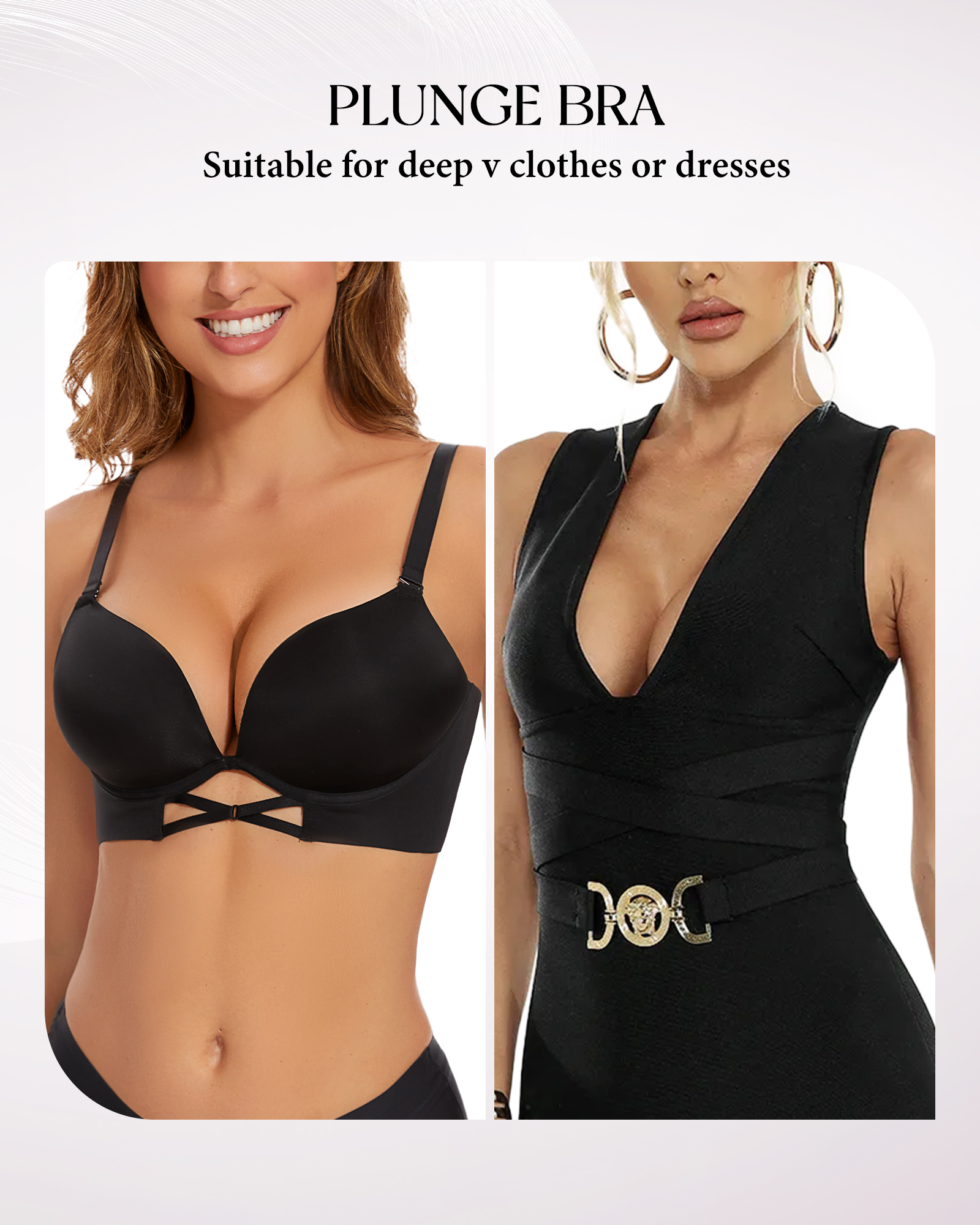 Push Up Padded Bras Everyday Bra Seamless Underwire Support