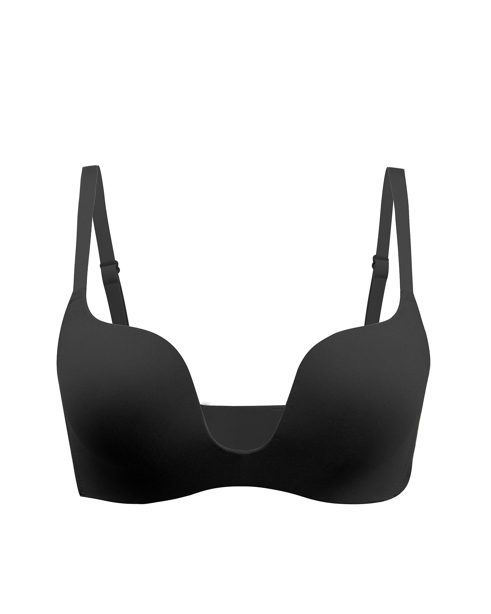 Push Up Padded Deep Plunge Bombshell Seamless Wireless Bra