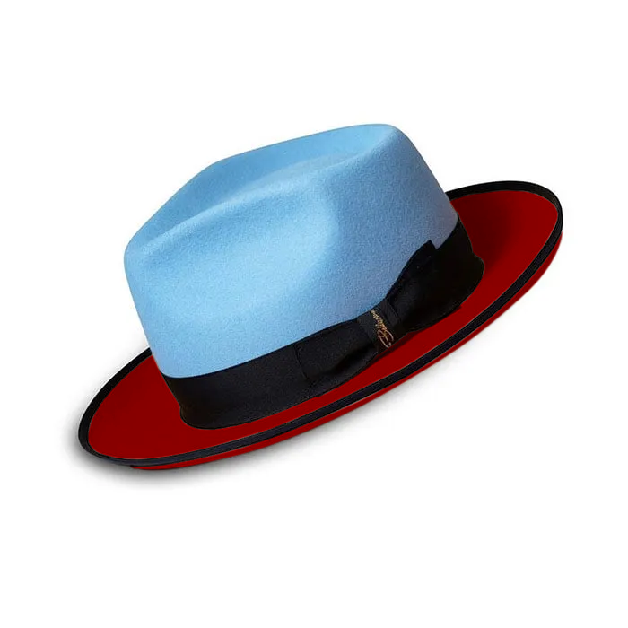 [Copy]Limited - The Fox Fedora - Light Blue Ivory