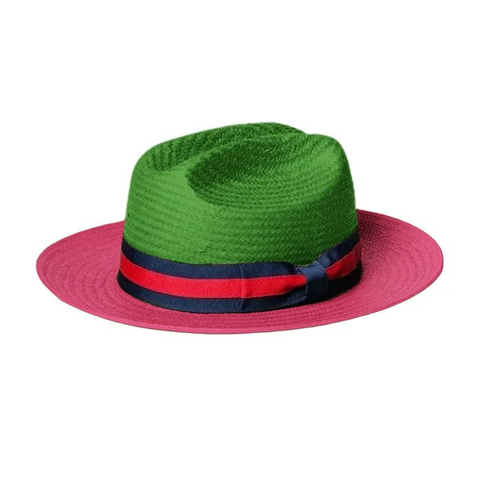 SG Miller Ranch Fedora -Green Pink