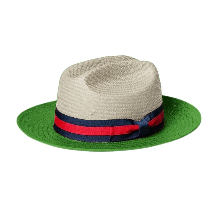 SG Miller Ranch Two Tone Fedora -Beige Green