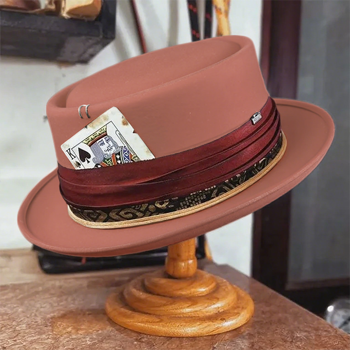 Custom Porkpie- Pink